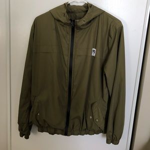 Green Rain Jacket